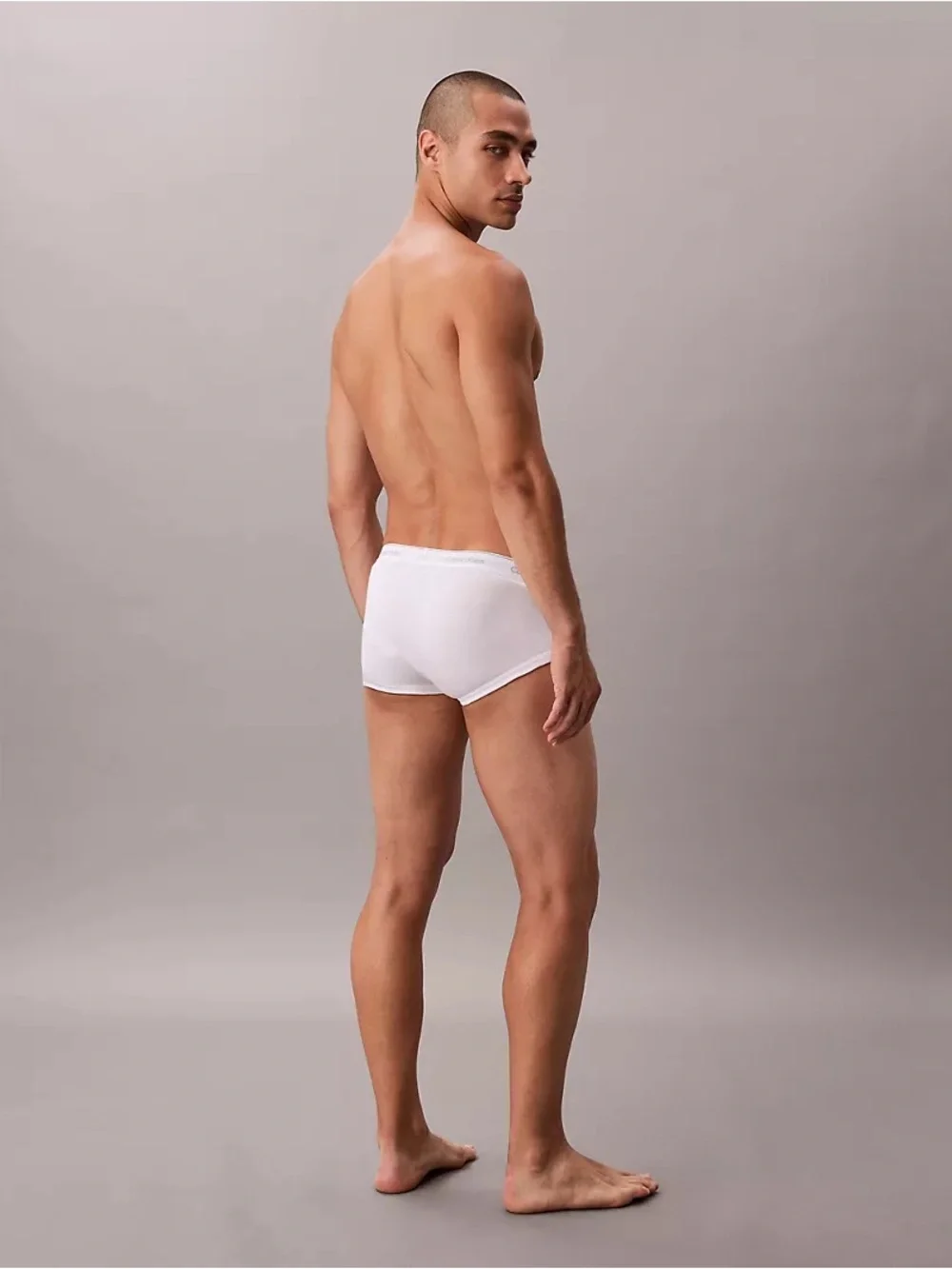 Calvin Klein Cotton Classic Midrise White Briefs NWT Size Small